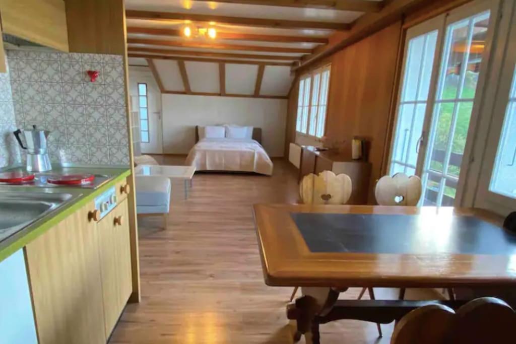 Lakeview Studio Krattigen Ngoại thất bức ảnh